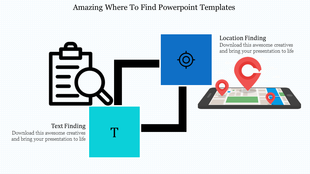 Free - Discover Where To Find PowerPoint template and Google slides